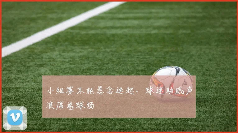 小组赛末轮悬念迭起，球迷助威声浪席卷球场